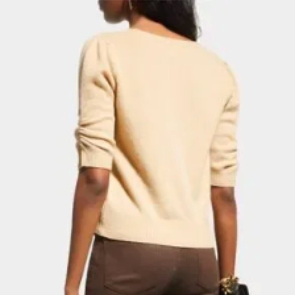 Frame Denim Cashmere Scoop Neck Sweater - Picture 2 of 6